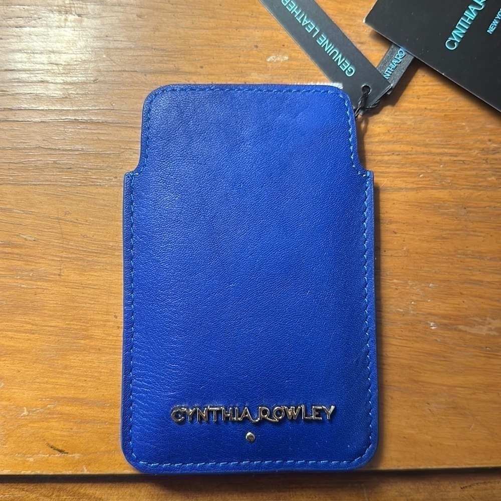 Cynthia Rowley Genuine Leather Protective Pouch for Phone